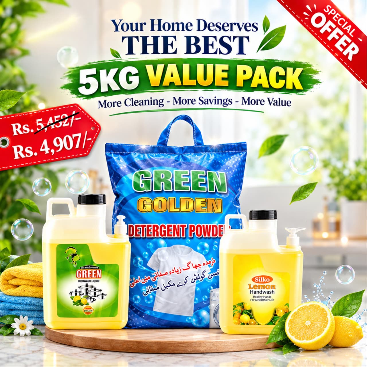 HOME CLEANING BUNDLE